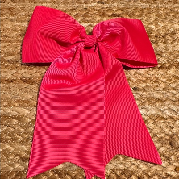 New Two Handmade Large Hair Bows Two Shades of Pink - Picture 2 of 7
